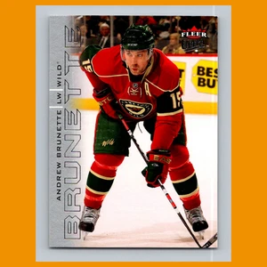 Andrew Brunette #77 2009-10 Ultra Minnesota Wild Hockey Card NHL - Picture 1 of 3