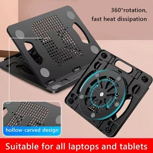 Foldable Adjustable Cooling Stand Laptop Stand Laptop Holder Tablet Stand - Afbeelding 1 van 15