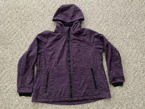Damen Free Country Jacke Gr. XXL lila Softshell abnehmbare Kapuze gefüttert Reißverschluss - Bild 1 von 17