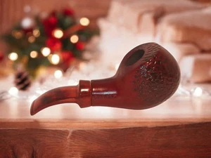 Chang Feng Redwood Hand Pipe Tobacco Smoking Intricate Design CFK8013 5" Long - Picture 1 of 17