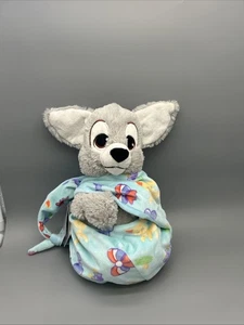 Disney Parks Disney Babies Scamp Puppy Lady and Tramp Blanket Plush Swaddle Baby - Picture 1 of 6