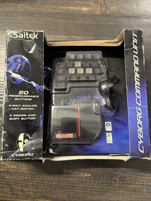 Saitek Cyborg Command Unit Pad PC USB PZ31A NIB - Image 1 of 4