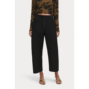 Rachel Comey Don Pants Cotton Blend Italian Foam Jacquard Black Size 2 NWT - Picture 1 of 18