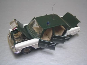 Märklin 1828 Mercedes Benz 250 Polizei Made in Germany Maßstab 1/43 selten EXC - Bild 1 von 10