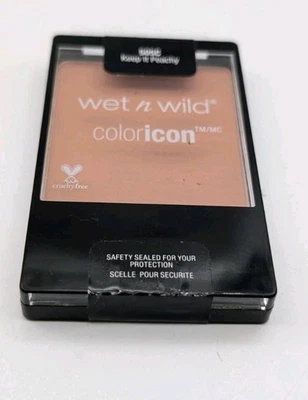 Wet n Wild ColorIcon 505C * KEEP IT PEACHY * Matte Peach Pressed Powder Blush BN - Image 1 of 2