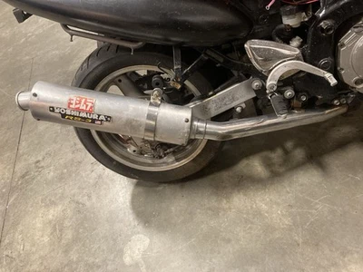 Silenciador de escape deslizable 98-06 Suzuki Katana GSX 600 750 Yoshimura RS3 envío gratuito Foto 1 de 4
