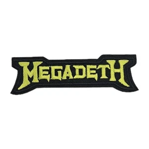 Megadeth - Embroidered Iron On Patch Heavy Metal Band Patches 3.5" x 1" - Picture 1 of 2