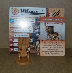 Zombicide Undead Or Alive LORD FORSAKEN Mini & Card Steampunk Extras Exclusive - Picture 1 of 1
