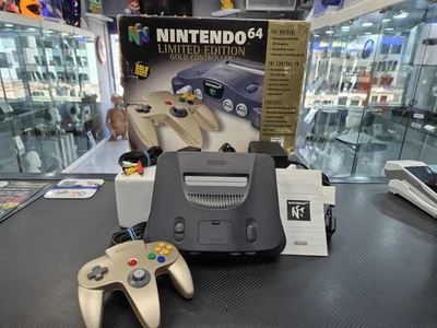 Nintendo 64 Limited Edition Gold Controller Konsole Edition, OVP (Shop1069) - Bild 1 von 4