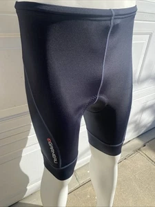 Louis Garneau Cycling Shorts Black Padded, Size Men's LARGE Mexico - Picture 1 of 5