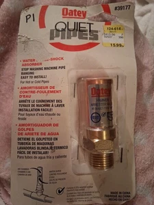 Oatey 39177 Water Hammer Arrester Quiet Pipes 1/2" Male X 1/2" D Closed Copper - Picture 1 of 2