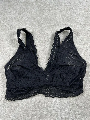 Sujetador lencería No Boundaries Bralette para mujer de encaje medio suave inalámbrico elástico Foto 1 de 4