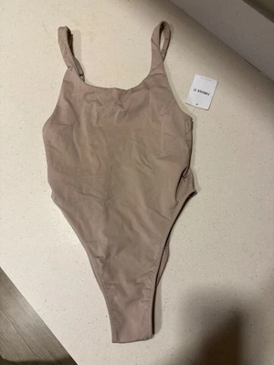 Forever 21 женщин бежевый Майка купальный костюм новый с этикетками (S) - Изображение 1 из 4