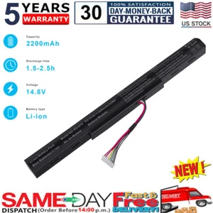 New Battery For AS16A5K Acer Aspire E15 Series E5-475 E5-575 5-575G E5-575G-53VG - Picture 1 of 18