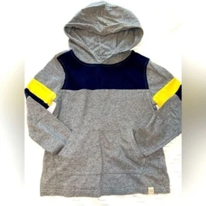 GAP long sleeve tshirt lightweight grey hoodie - sz Small 6-7 - Picture 1 of 9