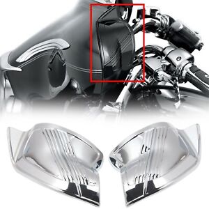 Chrome Batwing Inner Fairing Cover For Harley Touring Electra Street Glide 96-13