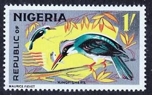 NIGERIA 1965 KINGFISHER BIRDS SC#192 MNH ** unmounted   (N-AL)
