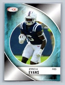 2023 SAGE HIT Low Series #7 Zach Evans   Ole Miss Rebels