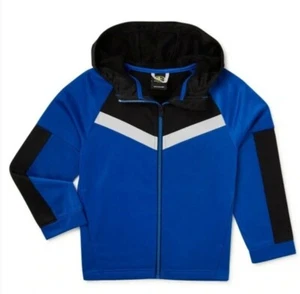 Boy's Athletic Works Tricot Jacket Blue Size M-8 NWT - Picture 1 of 2