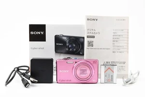 【Top Mint】SONY Digital Camera Cyber-shot DSC-WX220 Pink 18.2MP from Japan - Picture 1 of 12