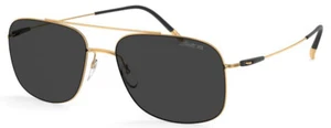 Silhouette Sonnenbrille Graben 56/18/140 gold polarisiert grau 8716/75-7530 - Bild 1 von 4