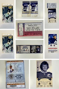 Vintage Toronto Maple Leafs Ticket Stubs - NHL Collectables - You Choose! - Picture 1 of 13