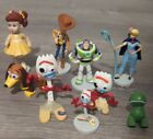 Lot de 9 mini figurines jouets Toy Story Disney Pixar Forky Woody Buzz Slinky Gabby 