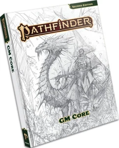 Pathfinder Books Core Books Pf 2nd Ed Remastered: Gm Core Rulebook (Sketch Edit - Picture 1 of 1