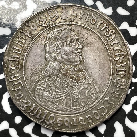 1643 Germany Brunswick-Luneburg-Celle 1 Thaler Lot#JM5798 Large Silver! DAV-6494 Cover