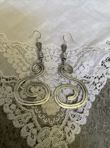 Silber Haken Ohrringe YC-42 - Bild 1 von 5