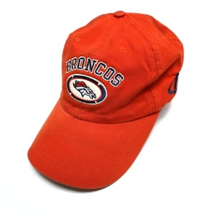Vintage late 90s Logo Athletic Denver Broncos Orange Baseball Cap Mens One size - Picture 1 of 5