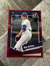 2023 Panini Donruss Don Sutton RED FOIL #’d/2023 #156 Dodgers SP