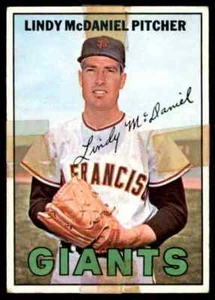 1967 TOPPS LINDY MCDANEIL SAN FRANCISCO GIANTS #46 - Picture 1 of 2