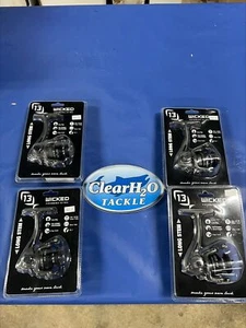 4PK 13 FISHING NEW WICKED LONG STEM ICE FISHING SPINNING REEL - Picture 1 of 1