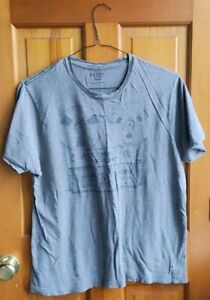 Old Navy Large T-Shirt Blue/Grey