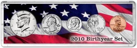 Birth Year Coin Gift Set, 2010 Cover