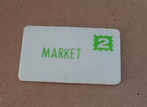 FISHER PRICE original LITTLE PEOPLE Play Family #2500 MAIN STREET #2 MARKET Mail - Imagen 1 de 2