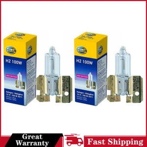 Hella H2 T3 Halogen Fog Driving Light Bulb 100W 12V H83130011 High Wattage 2X - Picture 1 of 3
