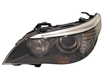 2008-2010 BMW E60 5 Series 528i 535i 550i Left Driver Xenon Headlight OEM TESTED - Imagem 1 de 4