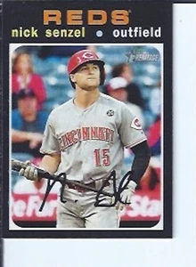Nick Senzel 2020 Topps Heritage Short Prints - Picture 1 of 1