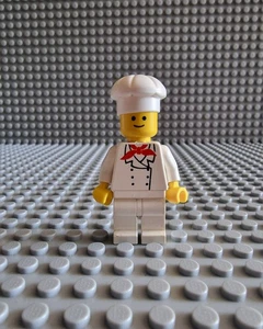 LEGO City Town Legoland Minifiguren Figur Koch Chefkoch chef001 A182 - Bild 1 von 1