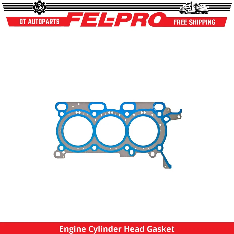 Прокладка головки блока цилиндров для Lincoln Navigator 3,5 л V6 2015-2017 годов выпуска правая Fel-Pro - Изображение 1 из 1