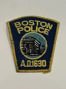 BOSTON MASSACHUSETTS CAMPIONE EARLY VEST OBSOLETO GILET PATCH - Foto 1 di 1