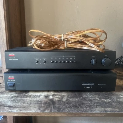 Adcom GFA-535 2 Channel Amplifier With Adcom SLC-505 Straight Line Controller - Image 1 of 4