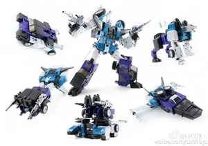 Figura de acción Transformation DX9 D10 Blue Sixshot 2.0 Hanzo G1 MP SIN CAJA - Imagen 1 de 9
