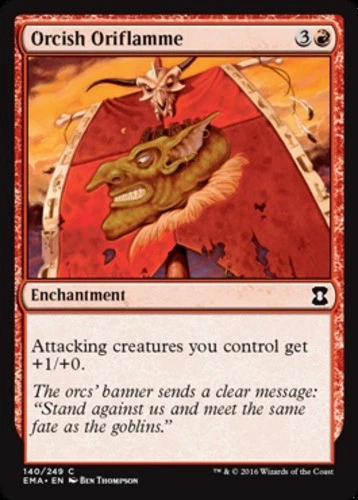 x1 Orcish Oriflamme - Eternal Masters - NM - MTG - Image 1 of 1