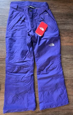 NUEVO Pantalones de Nieve North Face Freedom Niñas Medianos 10-12 Nieve Esquí Snowboard Púrpura Foto 1 de 4