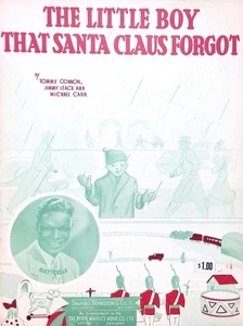 Partituras The Little Boy That Santa Claus Forgot Nat King Cole Navidad - Imagen 1 de 3