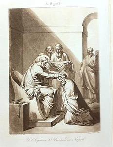 1841 SANT'ASPRENO NAPOLI CON TESTO - Imagen 1 de 1