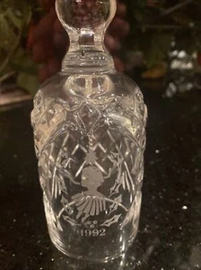 🔮🔔Waterford Crystal 12 Days of Christmas 1992 Bell Nine Ladies Dancing - Picture 1 of 1